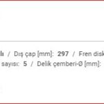 RANGE ROVER 4.6 P38 ÖN DİSK TAKIMI NTC8780